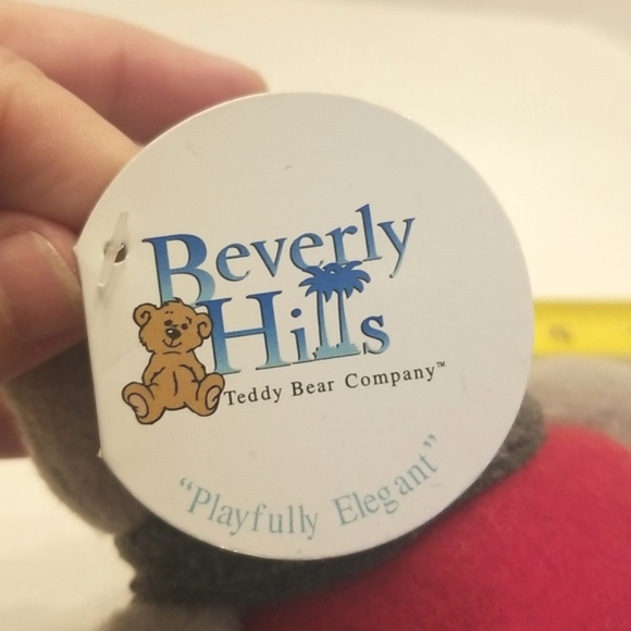 NWT Beverly Hills Teddy Bear Company Small Bear Plush - Picture 5 of 10